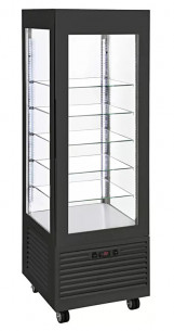 Buy Roller Grill - Ventilated negative display cabinet - RDN 600 - Glass shelves