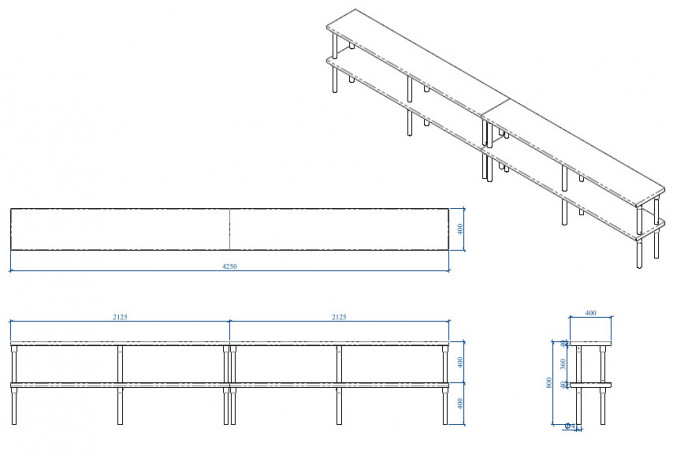 Buy Miran MIR-REDBAZEL-P14, Overhead Shelf