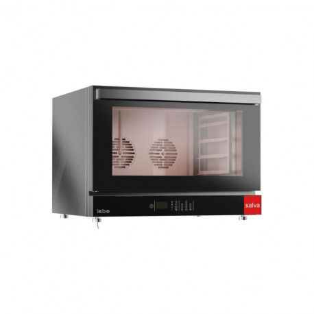Salva LT-4+H/17 III Electric Convection Oven with Humidity – 4 Tray Capacity