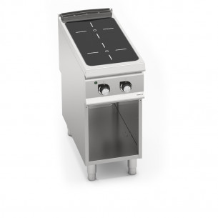 Buy Berto's SE9P2MP/VTR Infrared Cooktop with Open Cabinet – 2 Heating Zones, 8,000 W
