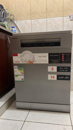 Buy Toshiba Free-Standing Dishwasher (14 Place Settings, 6 Programs) DW-14F1(S)