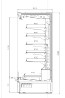 Buy DAS Palm 187M Plug-In Open Multideck Display Chiller