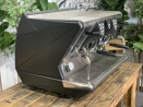 Buy La San Marco LA 100 E 2 Group Commercial Espresso Machine | Matt Black, Electronic Dosing, External Motor Pump, 58mm Professiona
