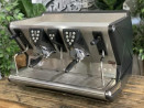 Buy La San Marco LA 100 E 2 Group Commercial Espresso Machine | Matt Black, Electronic Dosing, External Motor Pump, 58mm Professiona