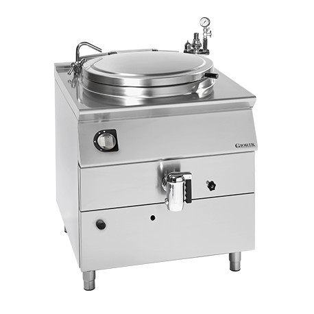 Buy Giorik PGI915 Gas Indirect Heating Boiling Pan 150L | Commercial 24kW Stainless Steel Kettle