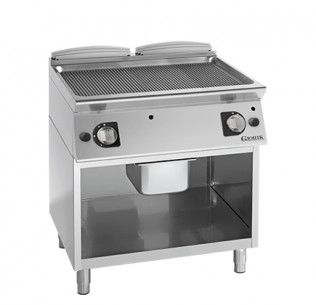 Buy Giorik FRG941GF Commercial Gas Griddle | Full Ribbed Iron Plate 800mm | Unika 900 Series