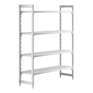Buy Cambro CPU186072V4480, 4-Tier Heavy-Duty Plastic Shelving Unit
