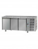 Buy Tecnodom TF03MIDGN, 3-Door Undercounter Chiller with Granite Top - 460L Commercial Refrigerator