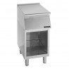 Buy Giorik EN920G, 400mm Neutral Stainless Steel Worktop on Open Base - Commercial 900 Series