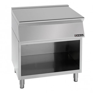 Buy Giorik EN940G, 800mm Neutral Worktop Open Base Cabinet - Commercial Stainless Steel Kitchen Bench