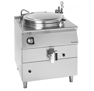 Buy Giorik PGI705, Gas Boiling Pan Indirect Heating 50L Commercial Kitchen Kettle