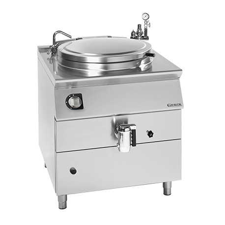 Buy Giorik PGI705, Gas Boiling Pan Indirect Heating 50L Commercial Kitchen Kettle