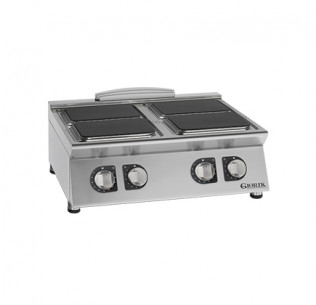 Buy Giorik CE74QT, Electric Countertop Range - 4 Square Plate Commercial Cooker 10.4kW