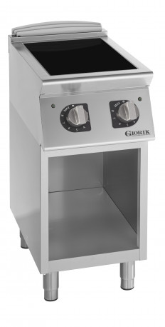 Buy Giorik CI720G, 2-Zone Electric Induction Cooker 7kW with Cabinet - Commercial Unika 700