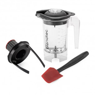 Buy Blendtec J3 Twister Jar Kit with Clear Jar, Twister Lid, Gripper Lid & Spectacula Spatula