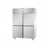 Buy Tecnodom A414MIDMTN, Upright 4-Door Refrigerator Cabinet 1400L GN 2/1 Commercial