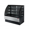 Buy Tecnodom EVO60V, Curved Glass Ventilated Refrigerated Display Case 60cm - Commercial Deli & Pastry Showcase