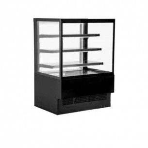 Buy Tecnodom EVOK120V, Square Cake Display Chiller 266L Ventilated Commercial Bakery Showcase