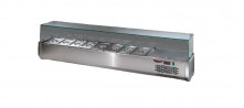 Buy Tecnodom VR4120VD, Commercial Refrigerated Pizza Ingredient Display 4xGN 1/4 Straight Glass