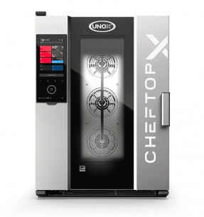 Buy Unox XEDA-1011-EXRS, CHEFTOP-X 10 GN 1/1 Electric Combi Oven - Commercial Digital.ID Combi Steamer