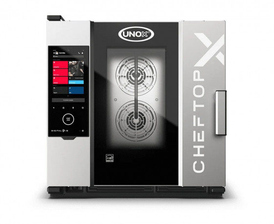 Buy Unox XEDA-0611-EXRS, CHEFTOP-X 6 Tray GN 1/1 Electric Combi Oven  Commercial Digital.ID Combi Steamer