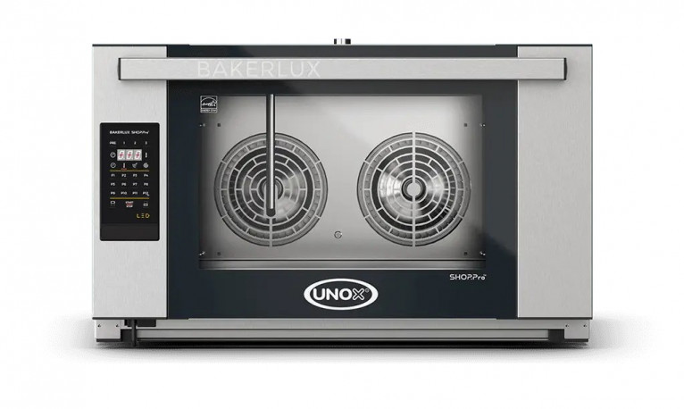 Buy Unox XEFR-04EU-ELDV, BAKERLUX SHOP.Pro LED Electric Convection Oven 4 Trays 600x400 with Humidity - Commercial Bakery Oven