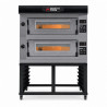Buy Moretti Forni P60E Two Tier Bread Pizza and Pastry Oven with Electric Steamer on the Table