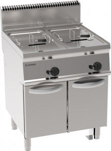 Buy Tecnoinox FRSV70G7T (613095), Freestanding Doble Tank, Gast Fryer on Closed Cabinet, 13+13 Liters