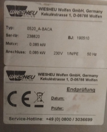 Buy Wiesheu convection (Price Negotiable Contact Whatsapp 0559990549)