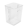 Buy Rubbermaid- FG632200CLR+FG652300WHT -  SPACE SAVING CONT W/LID