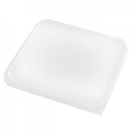 Buy Rubbermaid- FG632200CLR+FG652300WHT -  SPACE SAVING CONT W/LID