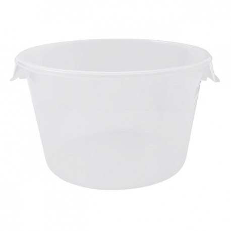 Buy Rubbermaid- FG572624CLR+FG573000YEL - Transparent round storage with lid