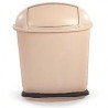 Buy Rubbermaid-  6177-00-BEI- Wastebasket with a Rolltop Lid — Beige