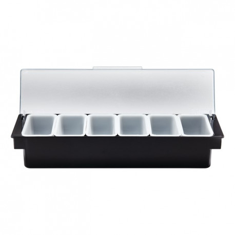 Buy Rubbermaid- 2890- CONDIMENT DISPENSER 6 INSERTS BLACK