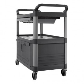 Buy Rubbermaid- FG409400GRAY- INSTRUMENT HOSPITAL CART GRAY