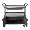 Buy Rubbermaid- FG409400GRAY- INSTRUMENT HOSPITAL CART GRAY