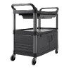 Buy Rubbermaid- FG409400GRAY- INSTRUMENT HOSPITAL CART GRAY
