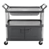 Buy Rubbermaid- FG409400GRAY- INSTRUMENT HOSPITAL CART GRAY