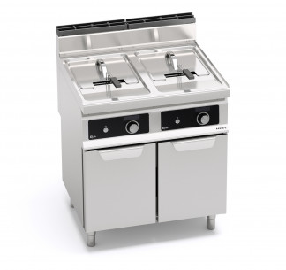 Buy Bertos 9GL 15+15M+9C4, Gas Fryer, Double Well, 15+15 Liters, 900mm Depth