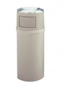 Buy Rubbermaid- FG8180-88 BEI- Waste and Ashtray Container