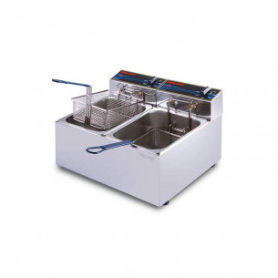 Buy Berjaya DF11D, Electric Fryer 2 Tubs 5+5 Liter