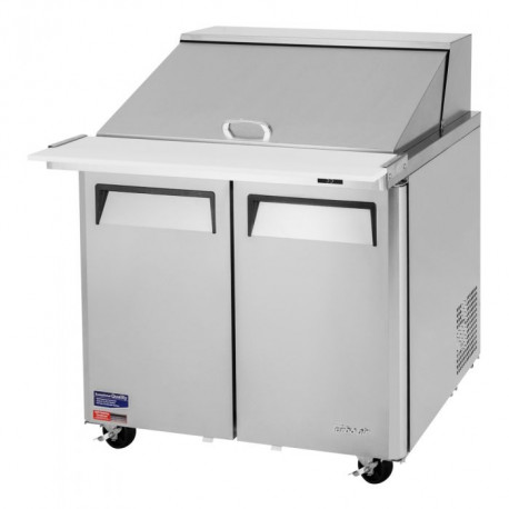 Buy Turbo Air CMST-36-15 2-Door Mega Top Refrigerated Sandwich & Salad Prep Table – 15 Pans, 308 L