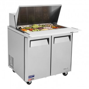 Buy Turbo Air CMST-36-15 2-Door Mega Top Refrigerated Sandwich & Salad Prep Table – 15 Pans, 308 L