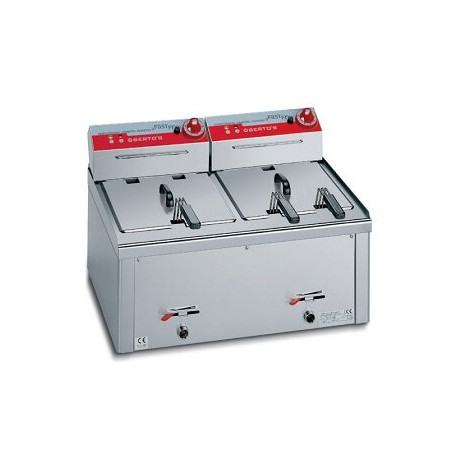 Buy Bertos ELT 8+8B-E, Electric Double Well Fryer, 8+8 Liters
