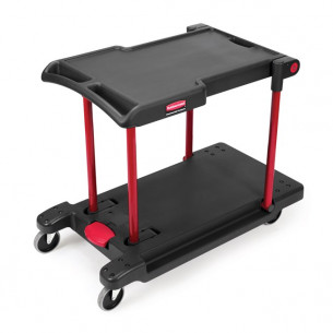 Buy Rubbermaid - 4300-00-BLA- Convertible Utility Cart 