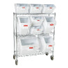 Buy Rubbermaid- FG9G7900 CHRM- Ingredient Bin Mobile Rack