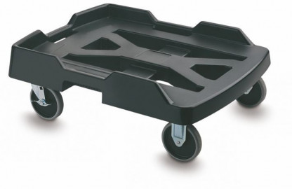 Buy Rubbermaid- 9F19-00-BLA – Carrier Dolly W/Retention Strap