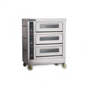 Buy Berjaya BJY-E20KW-3PRM, Electric Pizza Oven, 3 Decks, 6 Trays