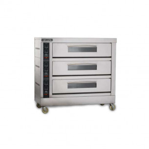 Buy Berjaya BJY‑E25KWLV‑3PRM, Electric Pizza Oven, 3 Decks, 9 Trays