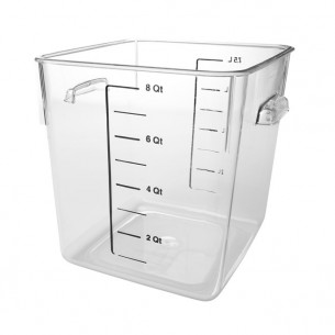 Buy Rubbermaid- FG630800CLR+FG650900WHT-  Storage Container with Lid
